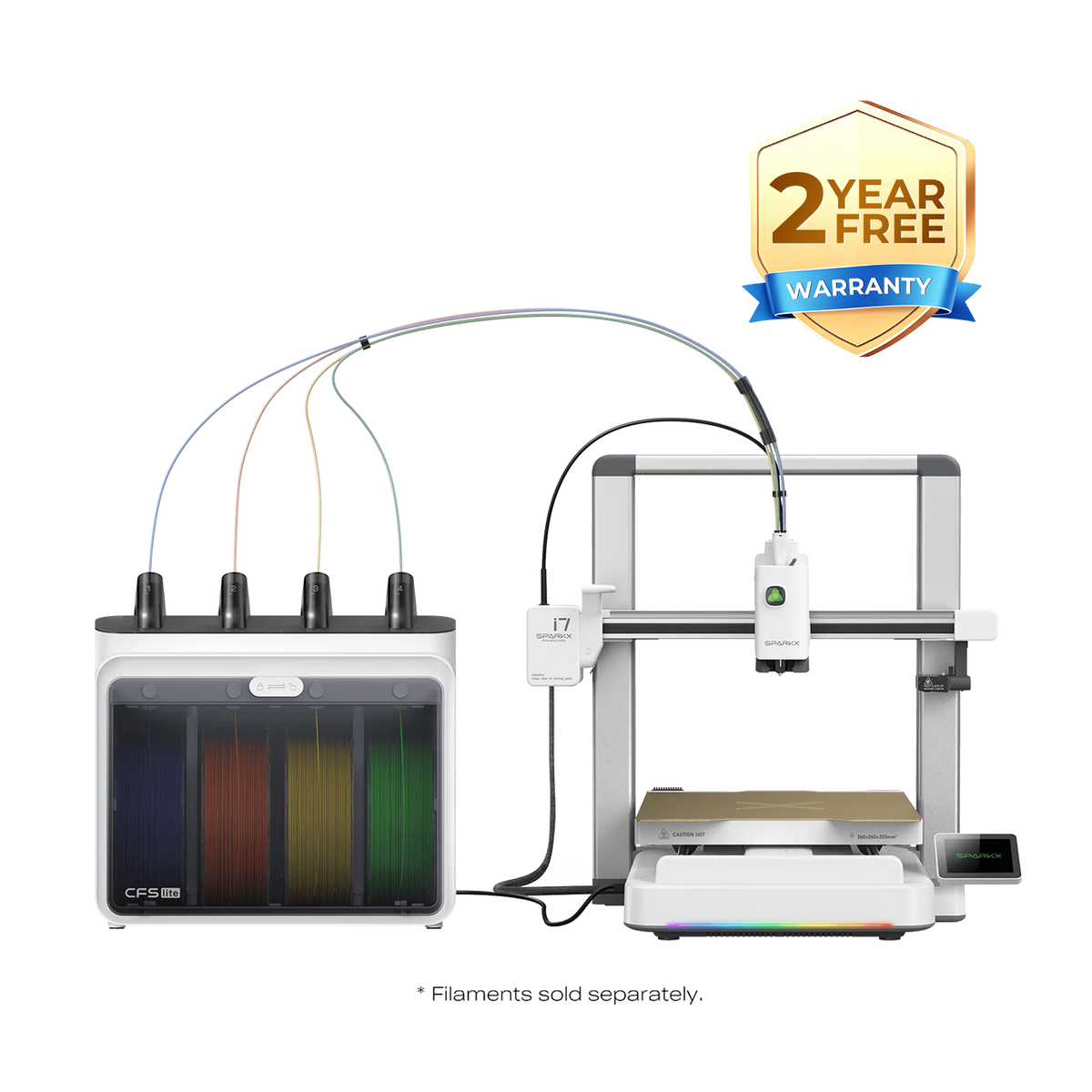 Creality SPARKX i7 Color Combo 3D Printer White - OPEN BOX, NEVER USED