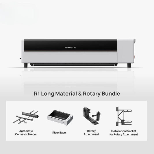 Bambu Lab R1 Long Material & Rotary Bundle